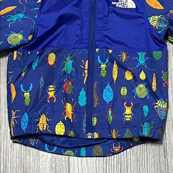 The North Face  Infant Zipline Rain Jacket / blue/ size 6-12 Months - Picture 8 of 15